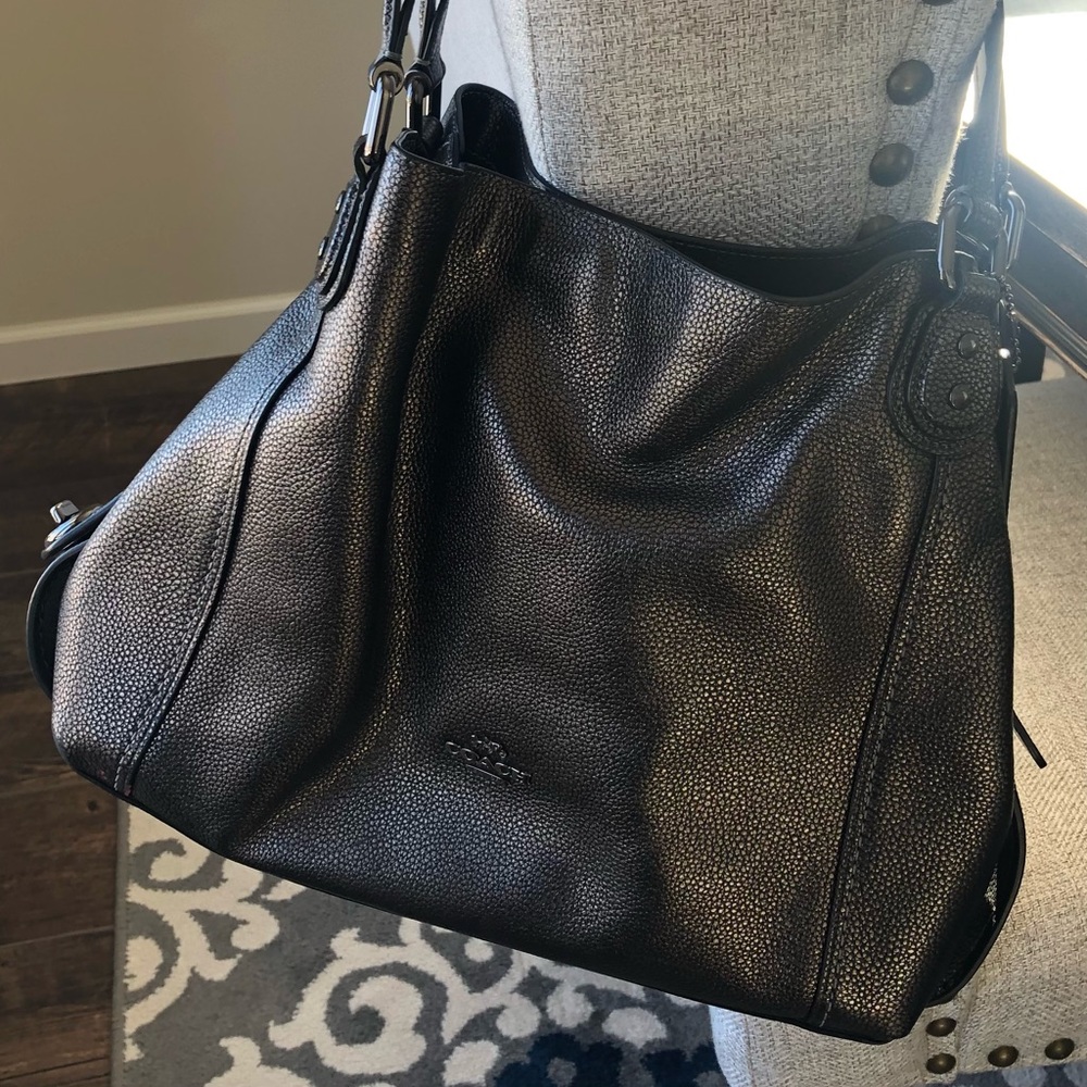 COPY - Metallic Edie Coach purse